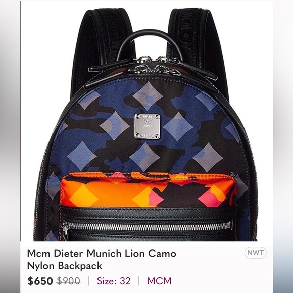 MCM Munich Camo Backpack - Picture 4 of 5